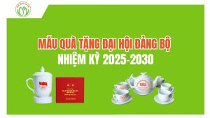 Mẫu Quà tặng Đại Hội Đảng Bộ Nhiệm Kỳ 2025-2030
