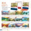 Lịch Để Bàn 2027 AC Mẫu AC34 (21 x 22 cm) Ấn Phẩm Quà Tặng Đại Hội & Hội Nghị in logo doanh nghiệp quà tặng Tết tại Quà Tặng Đại Hội VN