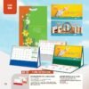 Lịch Bàn Chữ M (Có Note 52 Tuần) 2027 AH Mẫu AH52 (24 x 16cm) Ấn Phẩm Quà Tặng Đại Hội & Hội Nghị in logo doanh nghiệp quà tặng Tết tại Quà Tặng Đại Hội VN