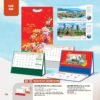 Lịch Bàn Chữ M (Có Note 52 Tuần) 2027 AH Mẫu AH53 - Tinh Hoa Việt Nam (24 x 16cm) Ấn Phẩm Quà Tặng Đại Hội & Hội Nghị in logo doanh nghiệp quà tặng Tết tại Quà Tặng Đại Hội VN