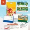 Lịch Bàn Chữ M (Có Note 52 Tuần) 2027 AH Mẫu AH54 (24 x 16cm) Ấn Phẩm Quà Tặng Đại Hội & Hội Nghị in logo doanh nghiệp quà tặng Tết tại Quà Tặng Đại Hội VN