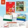 Lịch Bàn Chữ M (Có Note 52 Tuần) 2027 AH Mẫu AH59 (24 x 16cm) Ấn Phẩm Quà Tặng Đại Hội & Hội Nghị in logo doanh nghiệp quà tặng Tết tại Quà Tặng Đại Hội VN