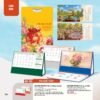 Lịch Bàn Chữ M (Có Note 52 Tuần) 2027 AH Mẫu AH63 (24 x 16cm) Ấn Phẩm Quà Tặng Đại Hội & Hội Nghị in logo doanh nghiệp quà tặng Tết tại Quà Tặng Đại Hội VN