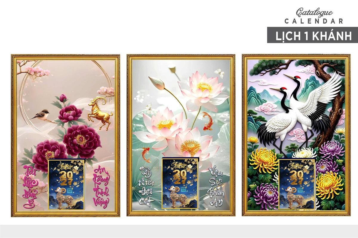 Lịch Bìa Lamina 40x60cm Ba Nhất 2027 BN249 Ấn Phẩm Quà Tặng Đại Hội & Hội Nghị Lịch Bìa Lamina 40x60cm Ba Nhất 2027 BN249 Ấn Phẩm Quà Tặng Đại Hội & Hội Nghị