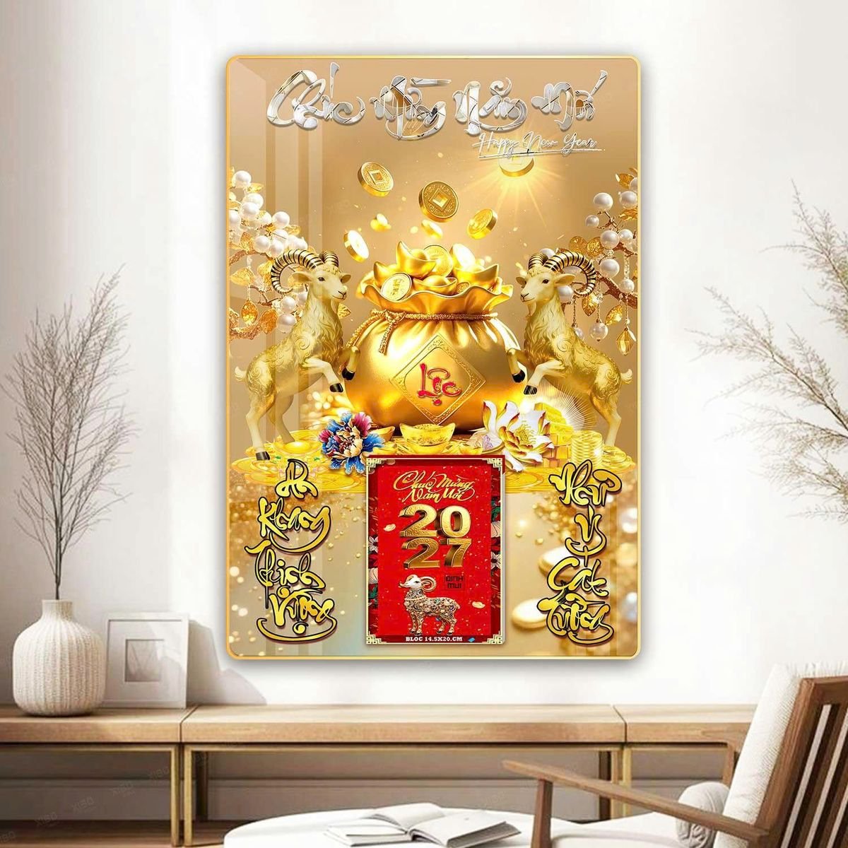 Lịch Bìa Lamina 40x60cm Ba Nhất 2027 BN303 Ấn Phẩm Quà Tặng Đại Hội & Hội Nghị