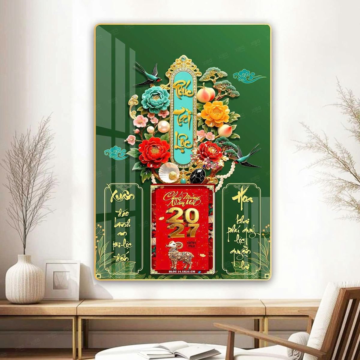 Lịch Bìa Lamina 40x60cm Ba Nhất 2027 BN304 Ấn Phẩm Quà Tặng Đại Hội & Hội Nghị