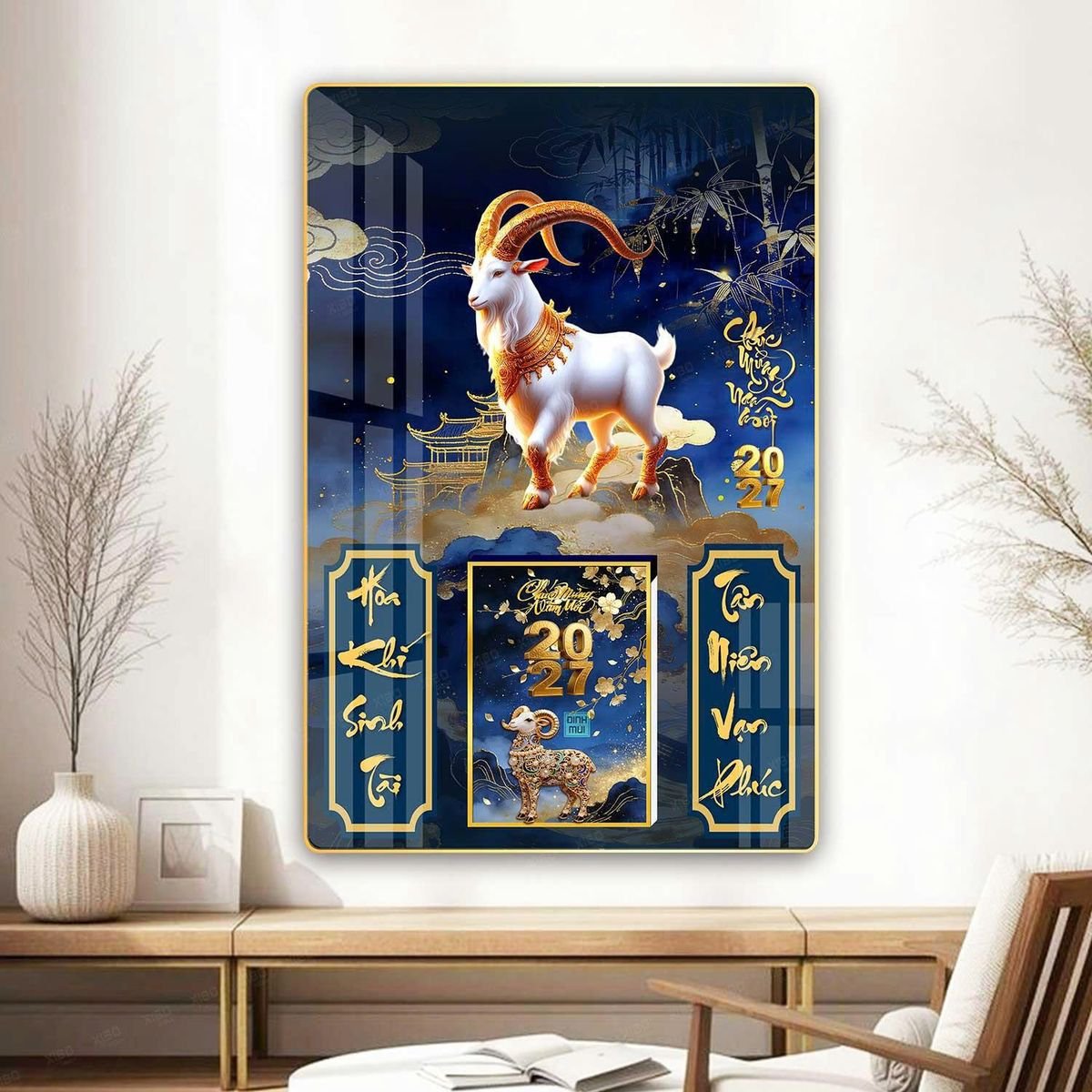 Lịch Bìa Lamina 40x60cm Ba Nhất 2027 BN307 Ấn Phẩm Quà Tặng Đại Hội & Hội Nghị
