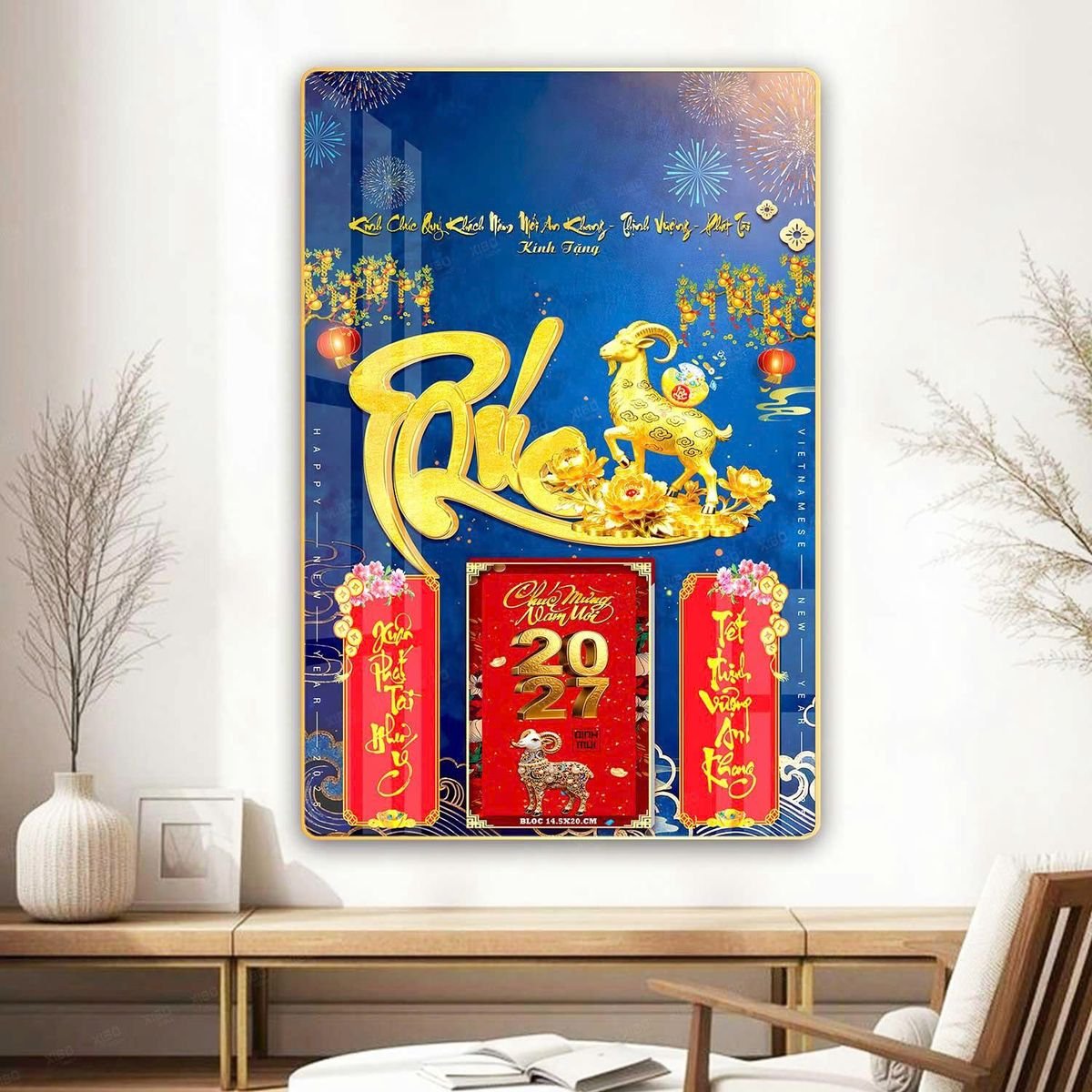 Lịch Bìa Lamina 40x60cm Ba Nhất 2027 BN311 Ấn Phẩm Quà Tặng Đại Hội & Hội Nghị