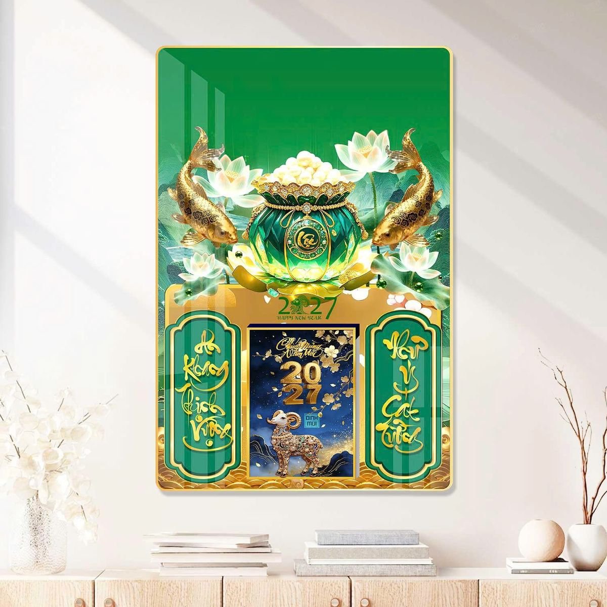 Lịch Bìa Lamina 40x60cm Ba Nhất 2027 BN316 Ấn Phẩm Quà Tặng Đại Hội & Hội Nghị