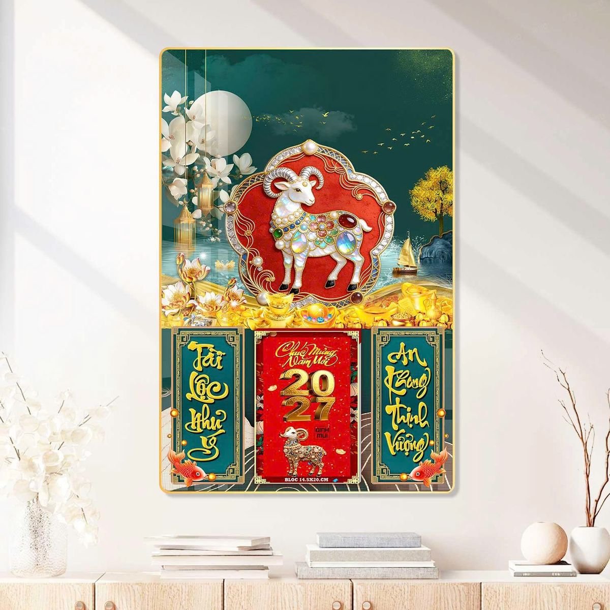 Lịch Bìa Lamina 40x60cm Ba Nhất 2027 BN319 Ấn Phẩm Quà Tặng Đại Hội & Hội Nghị