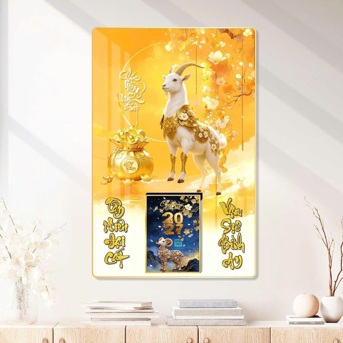 Lịch Bìa Lamina 40x60cm Ba Nhất 2027 BN322 Ấn Phẩm Quà Tặng Đại Hội & Hội Nghị