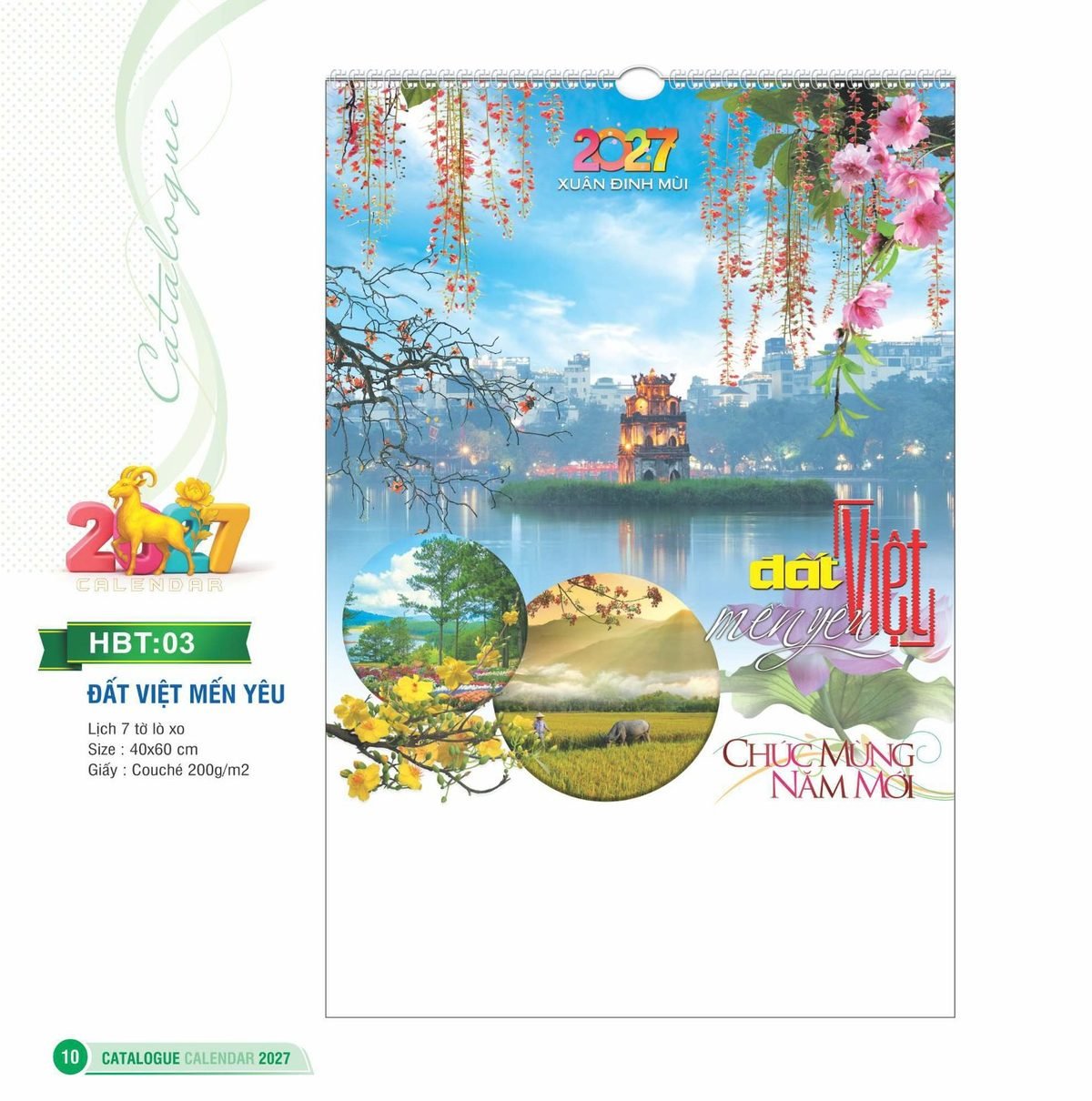 Lịch Treo Tường Lò Xo 2027 HBT Mẫu HBT03 (40 x 60cm) Ấn Phẩm Quà Tặng Đại Hội & Hội Nghị Lịch Treo Tường Lò Xo 2027 HBT Mẫu HBT03 (40 x 60cm) Ấn Phẩm Quà Tặng Đại Hội & Hội Nghị in logo doanh nghiệp quà tặng Tết tại Quà Tặng Đại Hội VN