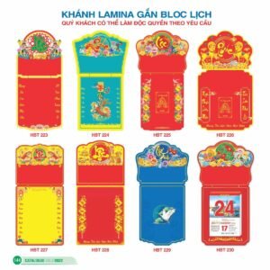 Lịch Bìa Treo 2027 HBT Mẫu HBT223 (40 x 62 cm) Ấn Phẩm Quà Tặng Đại Hội & Hội Nghị in logo doanh nghiệp quà tặng Tết tại Quà Tặng Đại Hội VN