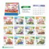 Lịch Để Bàn 2027 HBT Mẫu HBT43 (19 x 21cm) Ấn Phẩm Quà Tặng Đại Hội & Hội Nghị in logo doanh nghiệp quà tặng Tết tại Quà Tặng Đại Hội VN