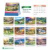 Lịch Để Bàn 2027 HBT Mẫu HBT46 (19 x 21cm) Ấn Phẩm Quà Tặng Đại Hội & Hội Nghị in logo doanh nghiệp quà tặng Tết tại Quà Tặng Đại Hội VN