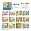 Lịch Để Bàn 2027 HBT Mẫu HBT48 (19 x 21cm) Ấn Phẩm Quà Tặng Đại Hội & Hội Nghị in logo doanh nghiệp quà tặng Tết tại Quà Tặng Đại Hội VN