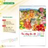 Lịch Treo Tường 2027 HT Mẫu HT53 (40 x 60cm) Ấn Phẩm Quà Tặng Đại Hội & Hội Nghị in logo doanh nghiệp quà tặng Tết tại Quà Tặng Đại Hội VN