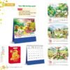 Lịch Để Bàn 2027 HT Mẫu HT75 (18 x 21cm) Ấn Phẩm Quà Tặng Đại Hội & Hội Nghị in logo doanh nghiệp quà tặng Tết tại Quà Tặng Đại Hội VN
