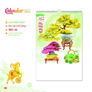 Lịch Treo Tường Lò Xo 2027 MT Mẫu MT30 (40 x 60cm) Ấn Phẩm Quà Tặng Đại Hội & Hội Nghị in logo doanh nghiệp quà tặng Tết tại Quà Tặng Đại Hội VN