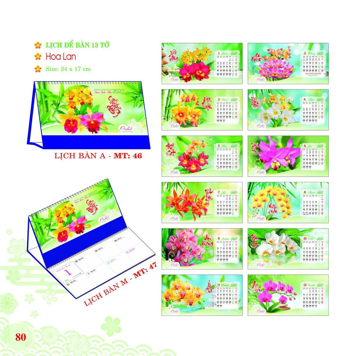 Lịch Để Bàn 2027 MT Mẫu MT47 (24 x 17cm) Ấn Phẩm Quà Tặng Đại Hội & Hội Nghị Lịch Để Bàn 2027 MT Mẫu MT47 (24 x 17cm) Ấn Phẩm Quà Tặng Đại Hội & Hội Nghị in logo doanh nghiệp quà tặng Tết tại Quà Tặng Đại Hội VN