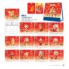 Lịch Bloc 2027 NB Mẫu NB301 (31 x 202 cm) Ấn Phẩm Quà Tặng Đại Hội & Hội Nghị in logo doanh nghiệp quà tặng Tết tại Quà Tặng Đại Hội VN
