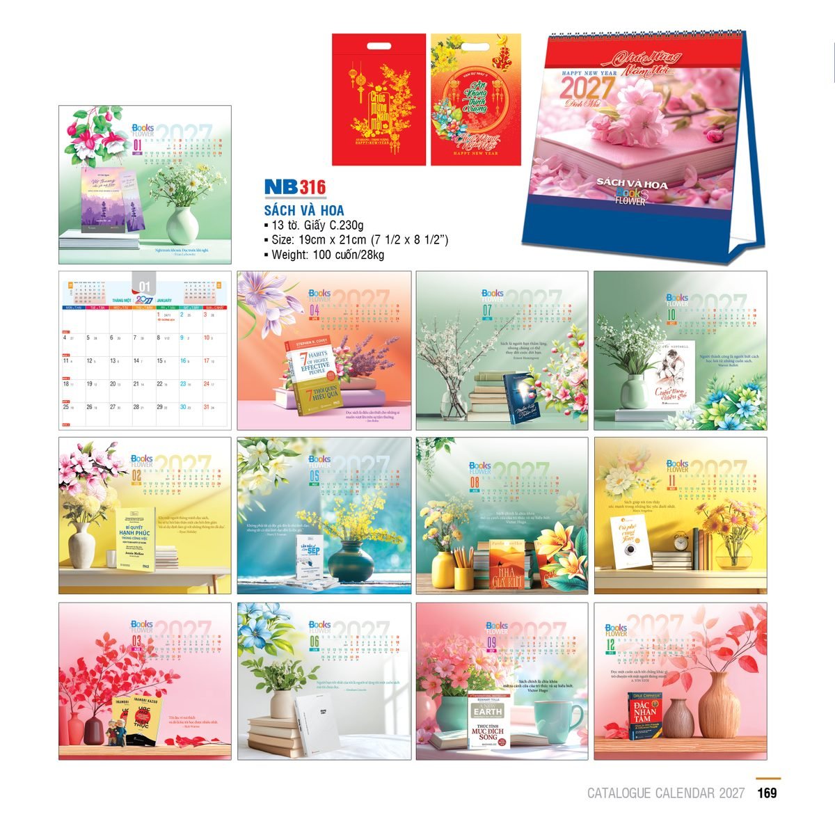 Lịch Bloc 2027 NB Mẫu NB316 (29 x 41 cm) Ấn Phẩm Quà Tặng Đại Hội & Hội Nghị Lịch Bloc 2027 NB Mẫu NB316 (29 x 41 cm) Ấn Phẩm Quà Tặng Đại Hội & Hội Nghị in logo doanh nghiệp quà tặng Tết tại Quà Tặng Đại Hội VN