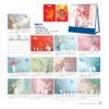 Lịch Bloc 2027 NB Mẫu NB318 (29 x 41 cm) Ấn Phẩm Quà Tặng Đại Hội & Hội Nghị in logo doanh nghiệp quà tặng Tết tại Quà Tặng Đại Hội VN