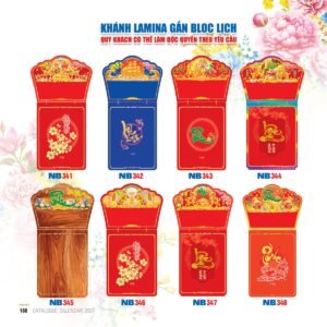 Lịch Bloc 2027 NB Mẫu NB347 (29 x 41 cm) Ấn Phẩm Quà Tặng Đại Hội & Hội Nghị in logo doanh nghiệp quà tặng Tết tại Quà Tặng Đại Hội VN