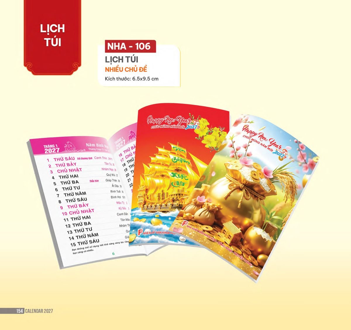 Lịch Bloc 2027 NHA Mẫu NHA106 (29 x 41 cm) Ấn Phẩm Quà Tặng Đại Hội & Hội Nghị Lịch Bloc 2027 NHA Mẫu NHA106 (29 x 41 cm) Ấn Phẩm Quà Tặng Đại Hội & Hội Nghị in logo doanh nghiệp quà tặng Tết tại Quà Tặng Đại Hội VN