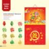 Lịch Bloc 2027 NHA Mẫu NHA66 (36 x 62cm) Ấn Phẩm Quà Tặng Đại Hội & Hội Nghị in logo doanh nghiệp quà tặng Tết tại Quà Tặng Đại Hội VN