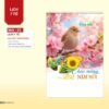 Lịch Treo Tường Lò Xo 2027 NHA Mẫu NHA83 (40 x 60cm) Ấn Phẩm Quà Tặng Đại Hội & Hội Nghị in logo doanh nghiệp quà tặng Tết tại Quà Tặng Đại Hội VN