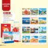 Lịch Bàn Chữ A 2027 NHA Mẫu NHA92 - Thế Giới Muôn Màu (17 x 19cm) Ấn Phẩm Quà Tặng Đại Hội & Hội Nghị in logo doanh nghiệp quà tặng Tết tại Quà Tặng Đại Hội VN