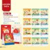 Lịch Bàn Chữ A 2027 NHA Mẫu NHA98 (17 x 19cm) Ấn Phẩm Quà Tặng Đại Hội & Hội Nghị in logo doanh nghiệp quà tặng Tết tại Quà Tặng Đại Hội VN