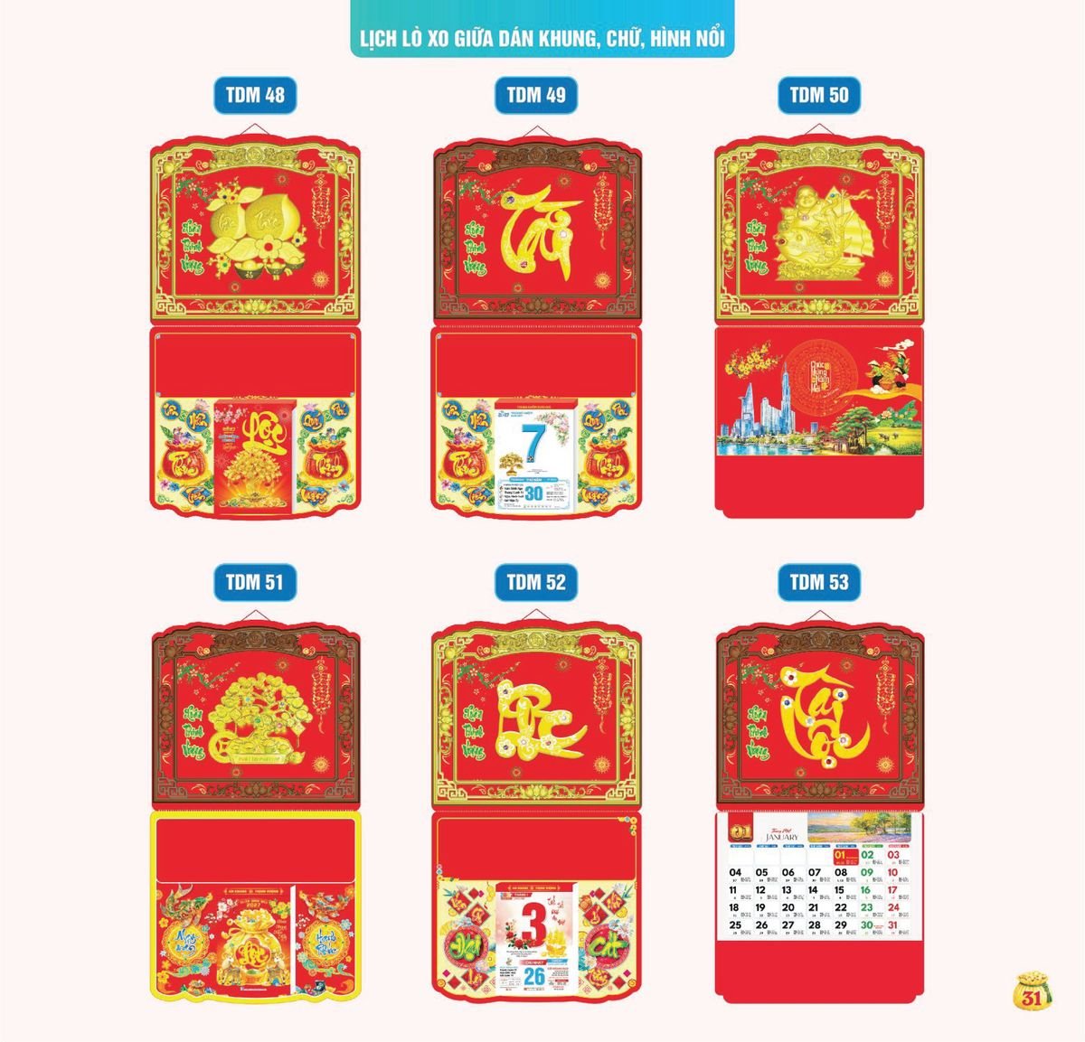 Lịch Bloc Siêu Cực Đại 2027 TDM28 Ấn Phẩm Quà Tặng Đại Hội & Hội Nghị
