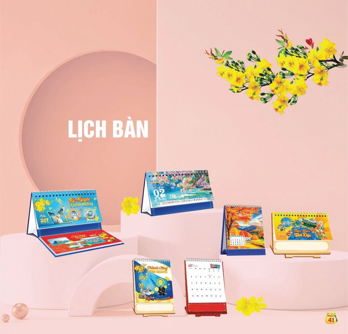 Lịch Bloc Siêu Cực Đại 2027 TDM38 Ấn Phẩm Quà Tặng Đại Hội & Hội Nghị