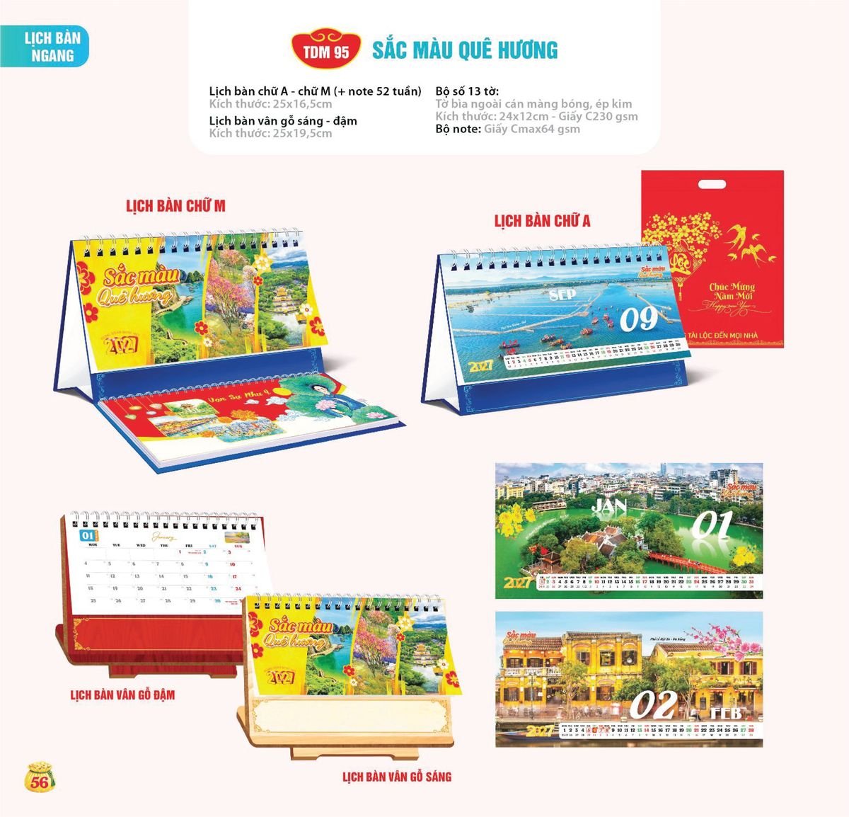 Lịch Bloc Siêu Cực Đại 2027 TDM53 Ấn Phẩm Quà Tặng Đại Hội & Hội Nghị