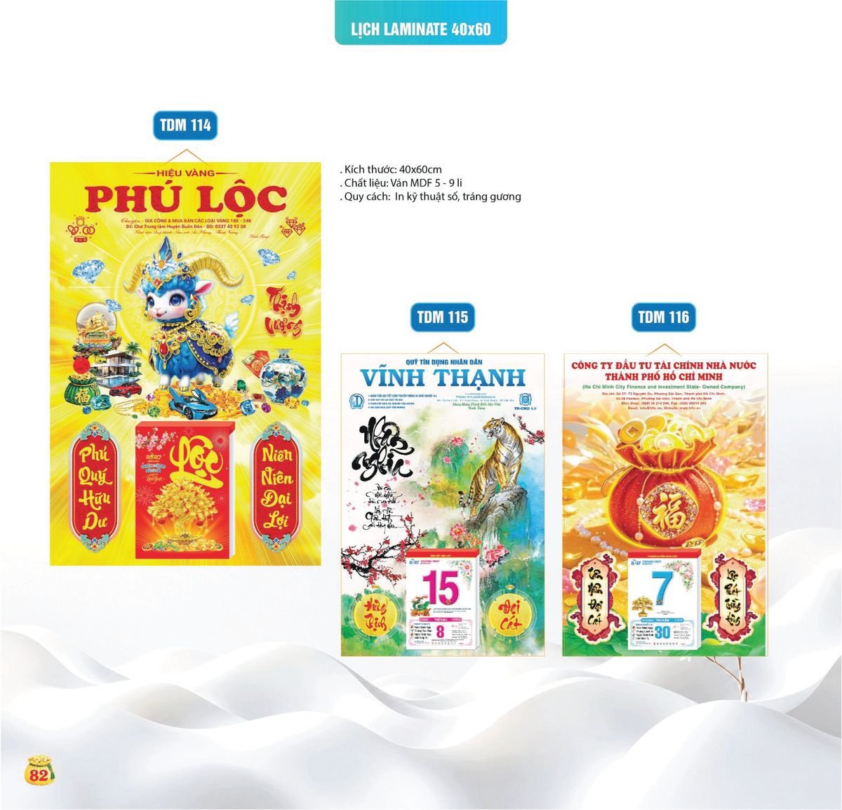 Lịch Bloc Siêu Cực Đại 2027 TDM TDM79 Ấn Phẩm Quà Tặng Đại Hội & Hội Nghị