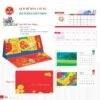 Lịch Để Bàn 2027 TD Mẫu TD43 (14 x 24cm) Ấn Phẩm Quà Tặng Đại Hội & Hội Nghị in logo doanh nghiệp quà tặng Tết tại Quà Tặng Đại Hội VN