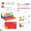 Lịch Để Bàn 2027 TD Mẫu TD45 (14 x 24cm) Ấn Phẩm Quà Tặng Đại Hội & Hội Nghị in logo doanh nghiệp quà tặng Tết tại Quà Tặng Đại Hội VN