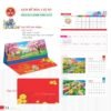 Lịch Để Bàn 2027 TD Mẫu TD47 (14 x 24cm) Ấn Phẩm Quà Tặng Đại Hội & Hội Nghị in logo doanh nghiệp quà tặng Tết tại Quà Tặng Đại Hội VN