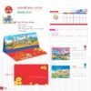 Lịch Để Bàn 2027 TD Mẫu TD48 (14 x 24cm) Ấn Phẩm Quà Tặng Đại Hội & Hội Nghị in logo doanh nghiệp quà tặng Tết tại Quà Tặng Đại Hội VN