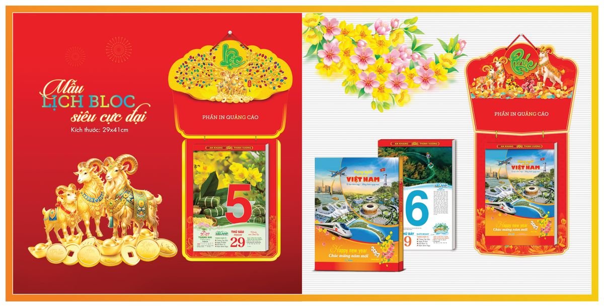 Lịch Bloc TPN 2027 TPNBLOC06 Ấn Phẩm Quà Tặng Đại Hội & Hội Nghị