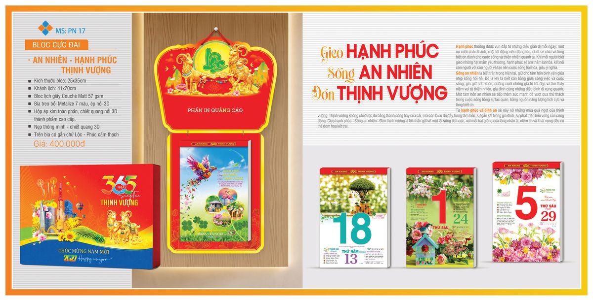 Lịch Bloc TPN 2027 TPNBLOC20 Ấn Phẩm Quà Tặng Đại Hội & Hội Nghị