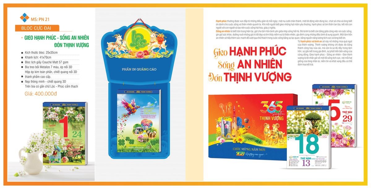 Lịch Bloc TPN 2027 TPNBLOC24 Ấn Phẩm Quà Tặng Đại Hội & Hội Nghị
