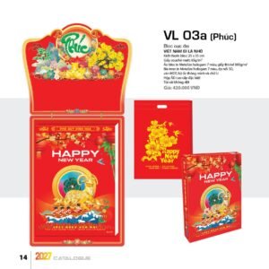 Lịch Bloc Cực Đại 2027 VL Mẫu VL03A (25 x 35cm) Ấn Phẩm Quà Tặng Đại Hội & Hội Nghị in logo doanh nghiệp quà tặng Tết tại Quà Tặng Đại Hội VN