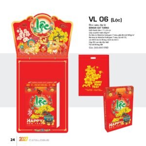 Lịch Bloc Siêu Đại 2027 VL Mẫu VL06 (17 x 24cm) Ấn Phẩm Quà Tặng Đại Hội & Hội Nghị in logo doanh nghiệp quà tặng Tết tại Quà Tặng Đại Hội VN