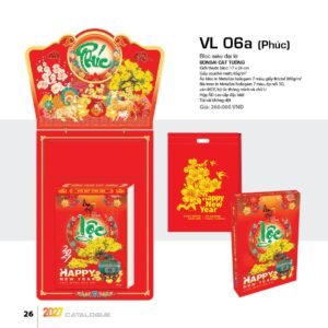 Lịch Bloc Siêu Đại 2027 VL Mẫu VL06A (17 x 24cm) Ấn Phẩm Quà Tặng Đại Hội & Hội Nghị in logo doanh nghiệp quà tặng Tết tại Quà Tặng Đại Hội VN